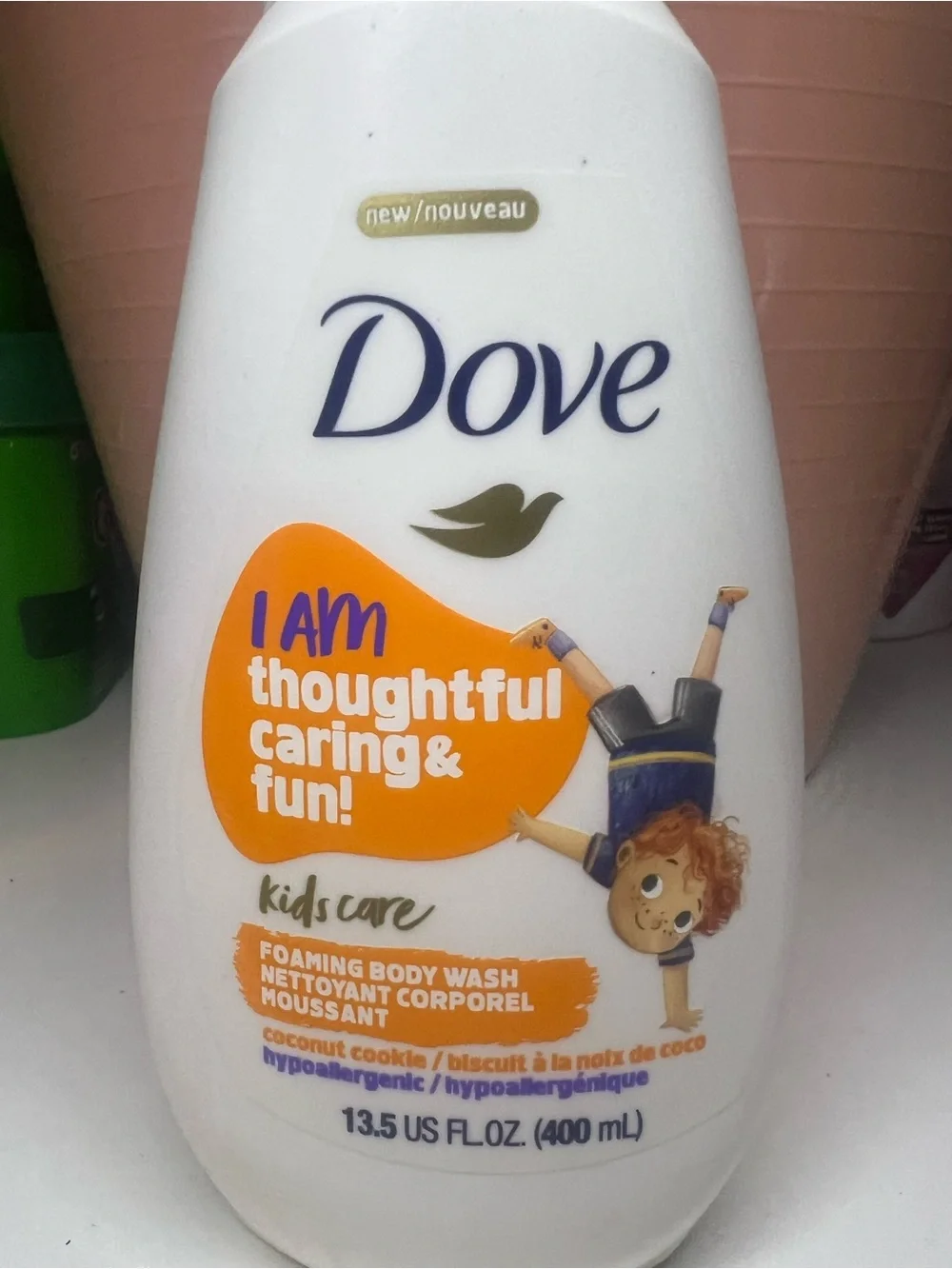 Dove kids foaming